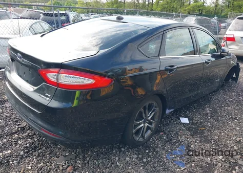 2015 Ford Fusion Hybrid Se из США, поврежденный, VIN 3FA6P0LU0FR229409